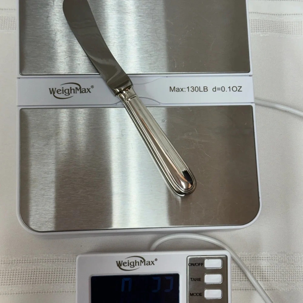 Christofle Silverplated Butter Knife - Picture 7 of 7